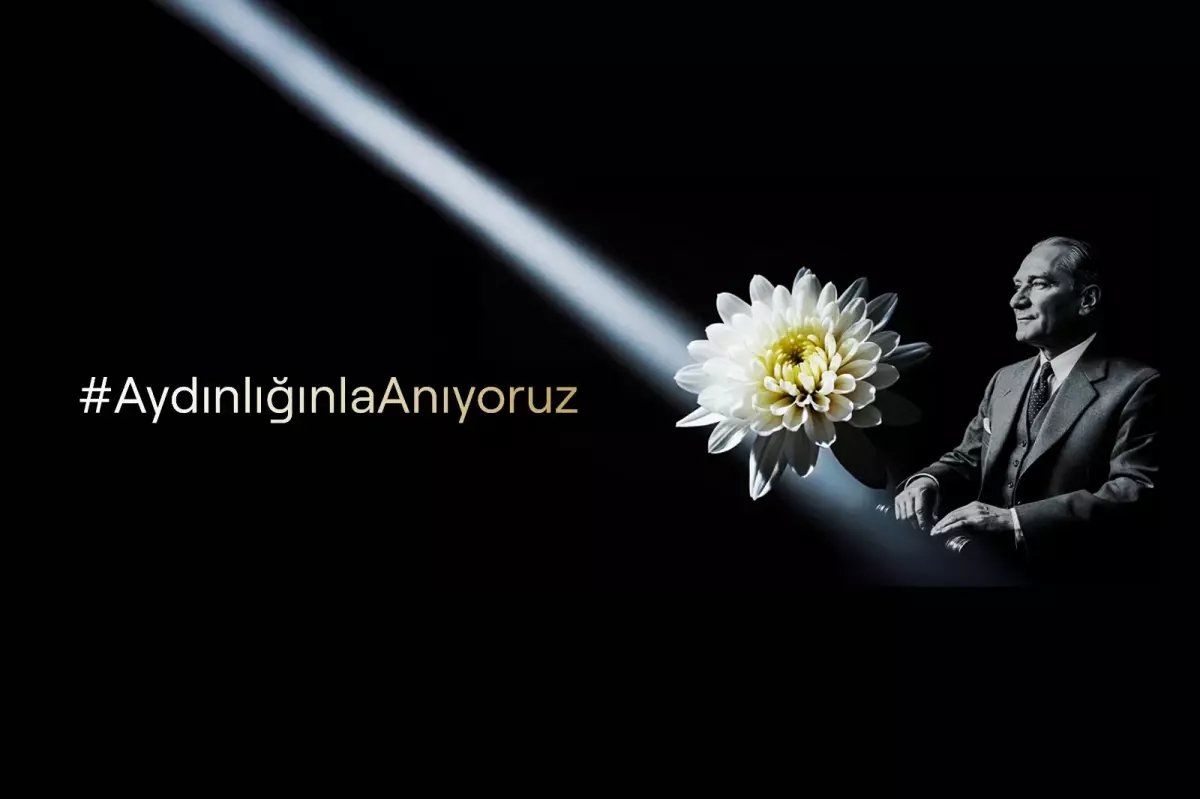 Turknet, Atatürk'e En Sevdiği Çiçek Kasımpatı ile Teşekkür Ediyor