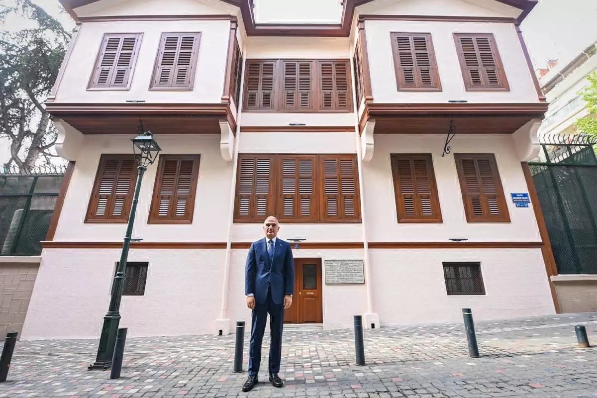 Atatürk'ün Selanik'teki evi yeniden ziyarete açıldı