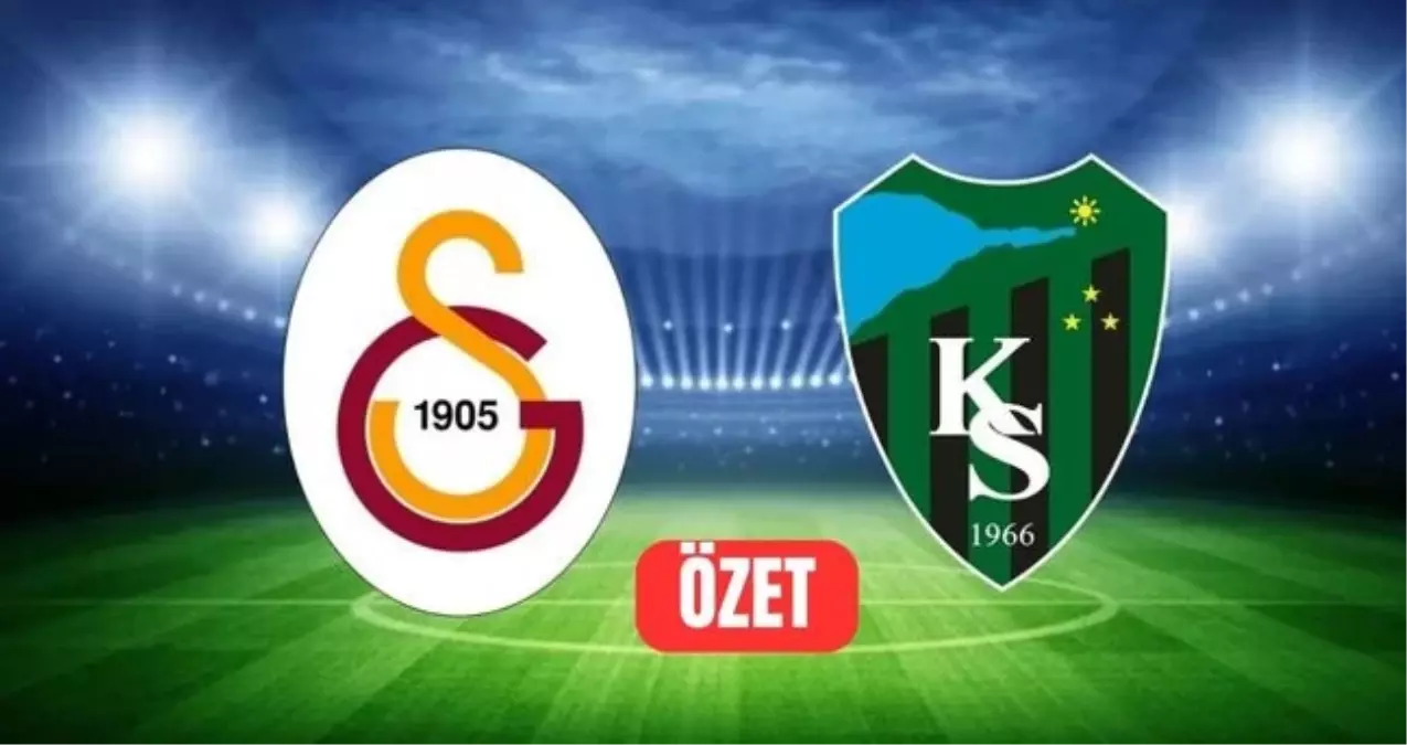 Galatasaray Kocaelispor maç özeti ve golleri! (VİDEO) Galatasaray Kocaelispor golleri izle! Golleri kim attı, maç kaç kaç bitti?