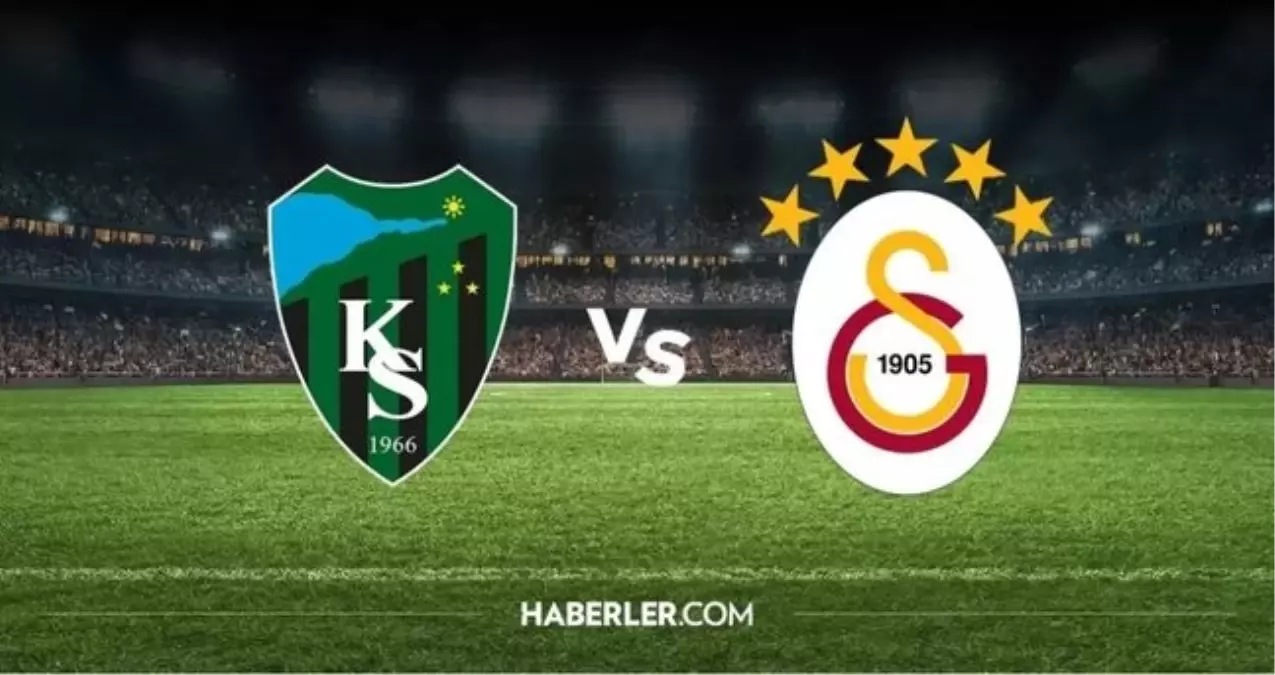 Galatasaray Kocaelispor maçı ne zaman, saat kaçta? Galatasaray Kocaelispor maçı hangi kanalda, nereden izlenir?