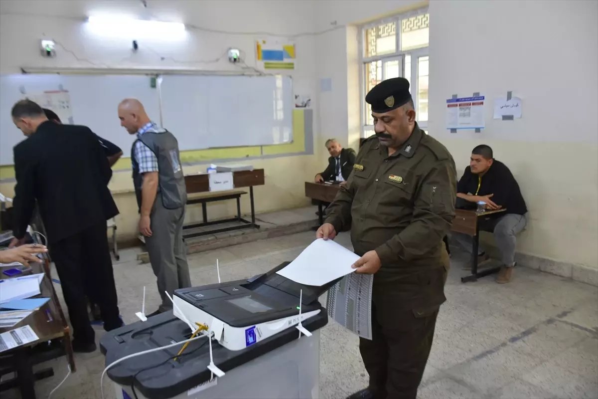 Kerkük'te Güvenlik Güçlerinin Oy Kullanma İşlemi Tamamlandı