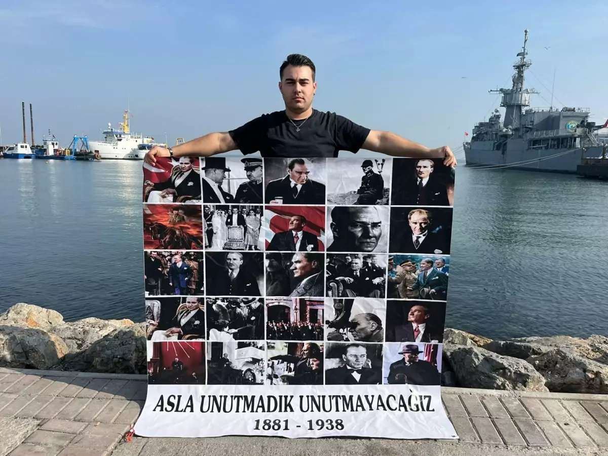 DalGıç Yağız Göçmen, Atatürk'ü Su Altında Andı