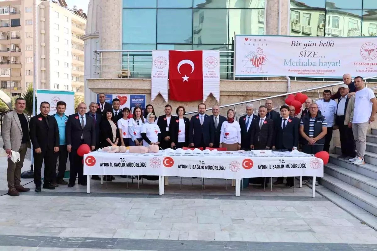 Aydın'da Organ Bağışı Farkındalık Etkinliği Düzenlendi