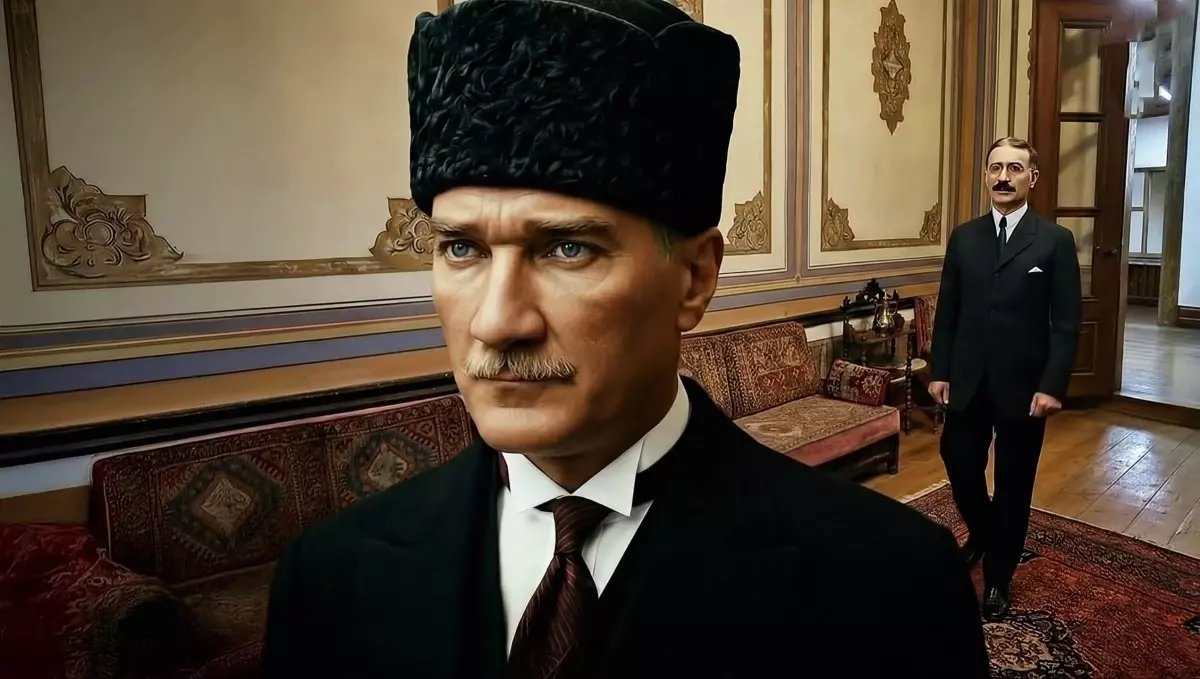 Atatürk, Yapay Zeka ile Anıldı: 'Bir Beyit, Bir Millet' Filmi Gösterime Girdi