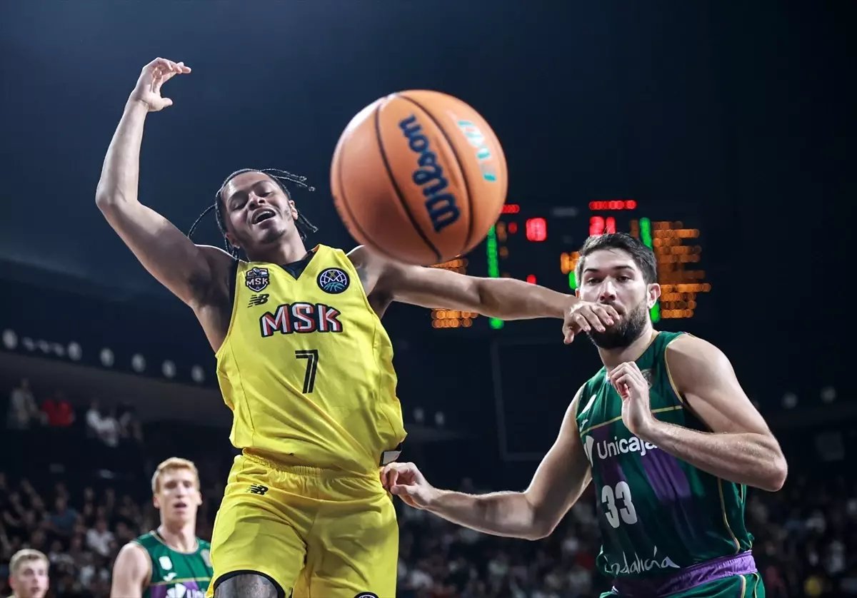 Mersin Spor, Unicaja Malaga'ya Mağlup Oldu