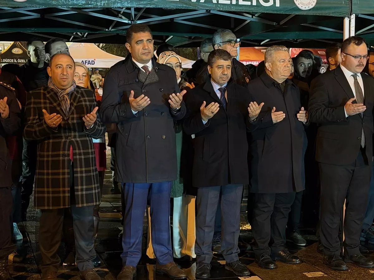 Düzce Depremi'nin 26. Yılı Anma Töreni Düzenlendi