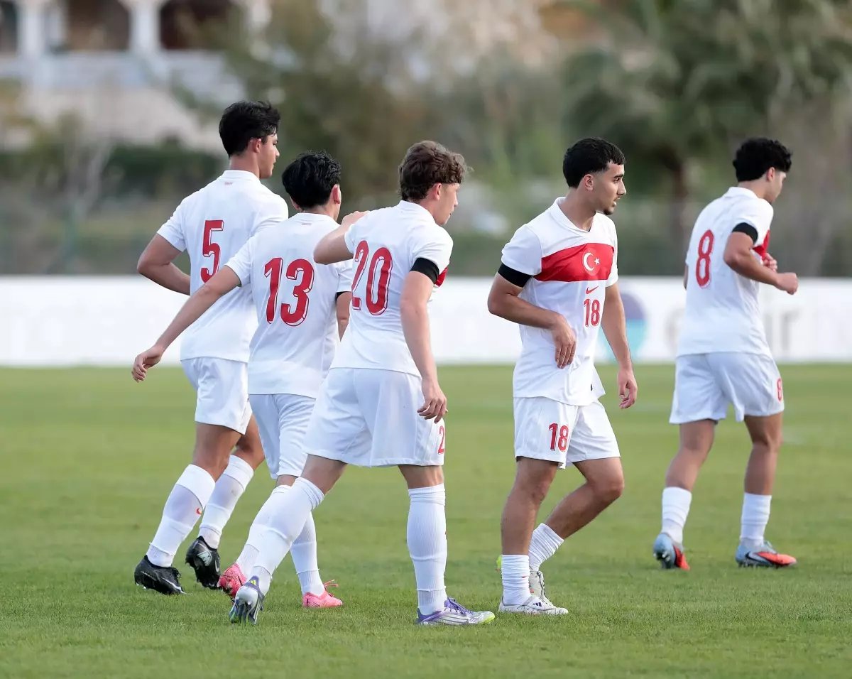 U19 Milli Takımımız, Lihtenştayn'ı 7-0 mağlup etti