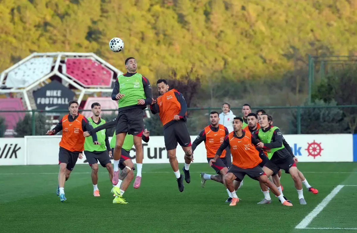 A Milli Takım, Bulgaristan Maçı Hazırlıklarına Devam Ediyor