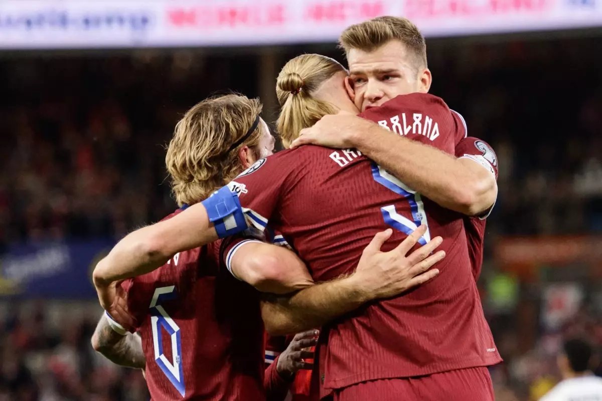 Sörloth ve Haaland'ın ortaklığı: Rakiplerine acımadılar