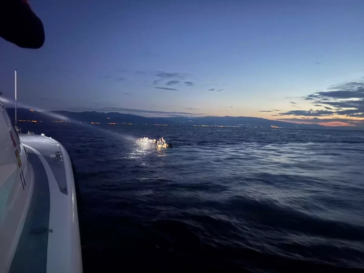 Çanakkale'de 24 Düzensiz Göçmen Yakalandı