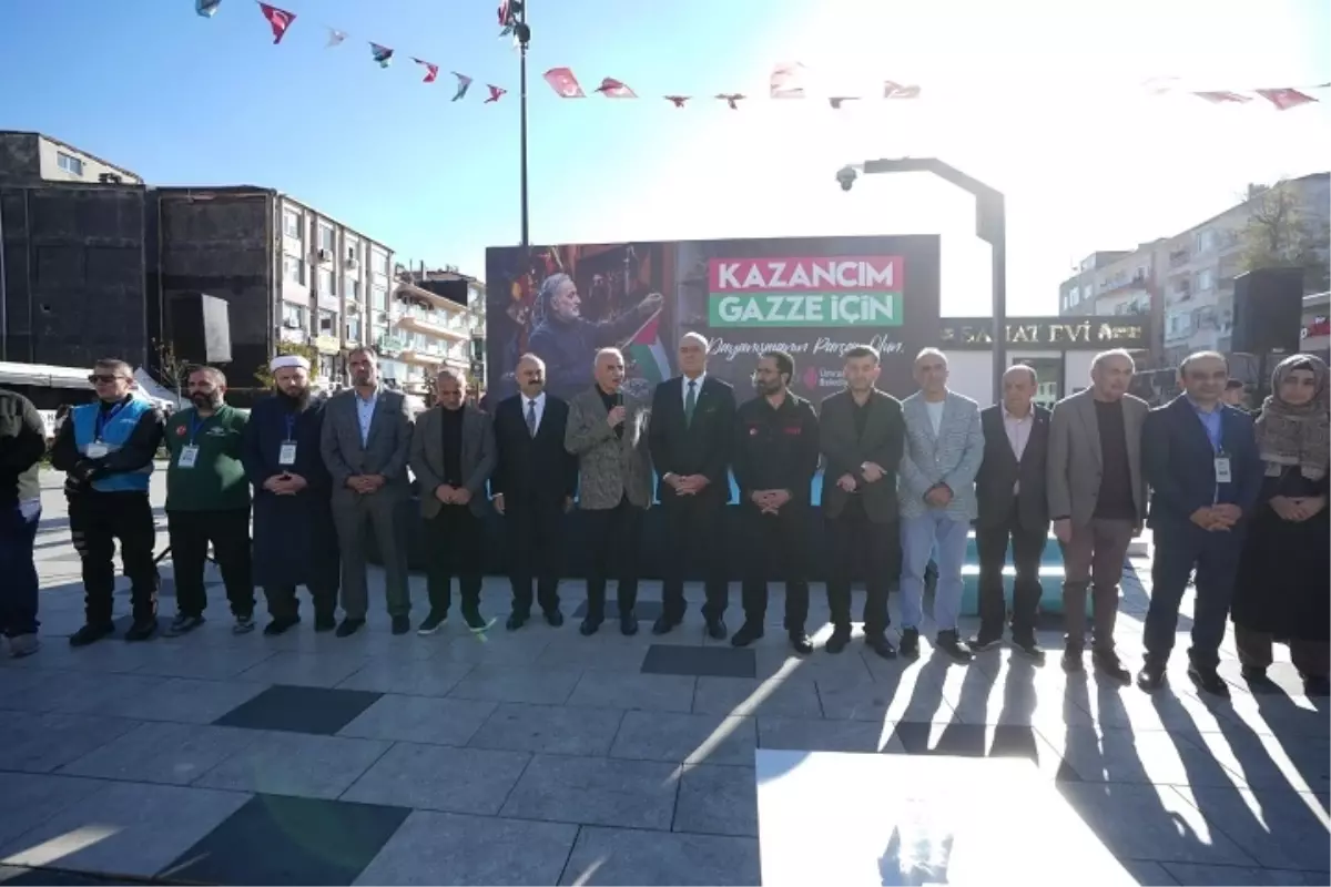 'Kazancım Gazze İçin' kampanyası tanıtım programı Ümraniye'de gerçekleştirildi