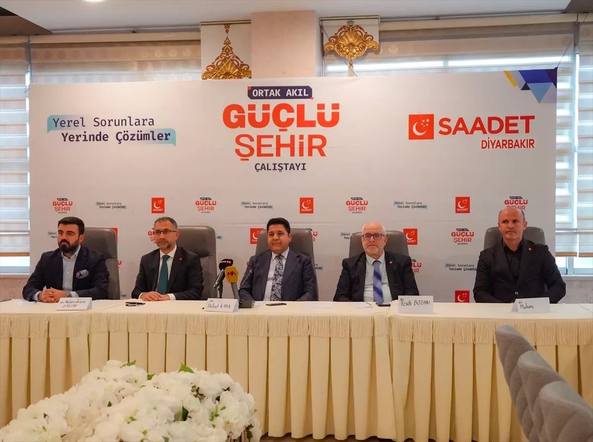 Diyarbakır'da 'Ortak Akıl Güçlü Şehir Çalıştayı' Gerçekleştirildi