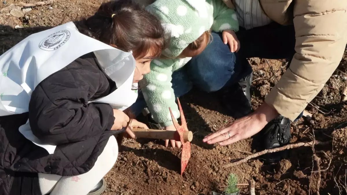 'Gazze Hayat Ormanı'na hayatını kaybeden çocuklar için 10 bin fidan dikildi