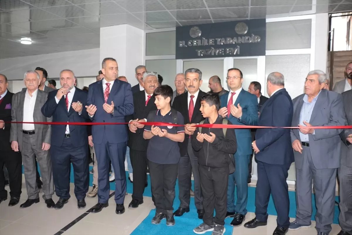 Cizre'de Yeni Taziye Evi Açıldı