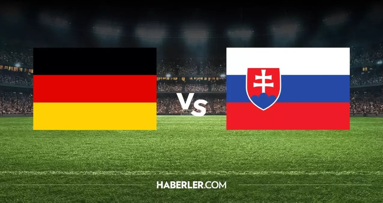 Almanya Slovakya hangi kanalda? Almanya Slovakya maçını hangi kanal veriyor, nerede izlenir?