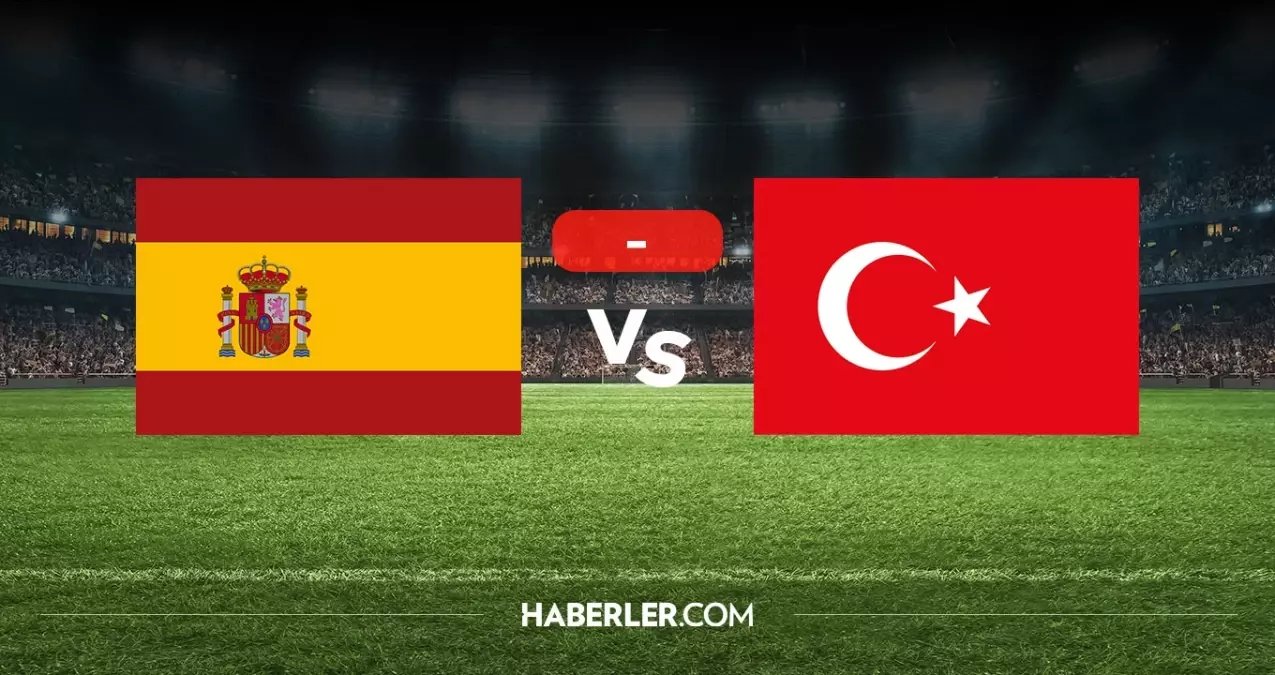 İspanya Türkiye maçı kaç kaç, bitti mi? MAÇ SONUCU! İspanya Türkiye golleri kim attı, canlı maç anlatımı!