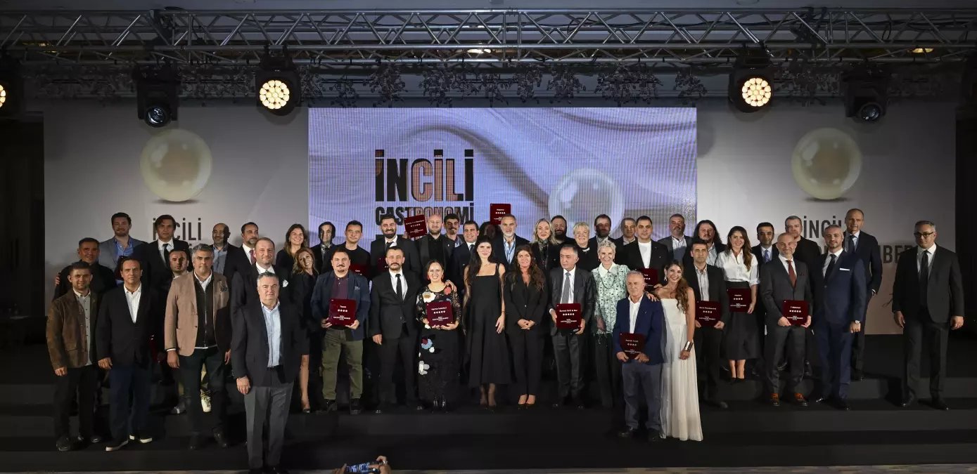 İncili Gastronomi Rehberi 2025-2026 Ödül Töreni yapıldı