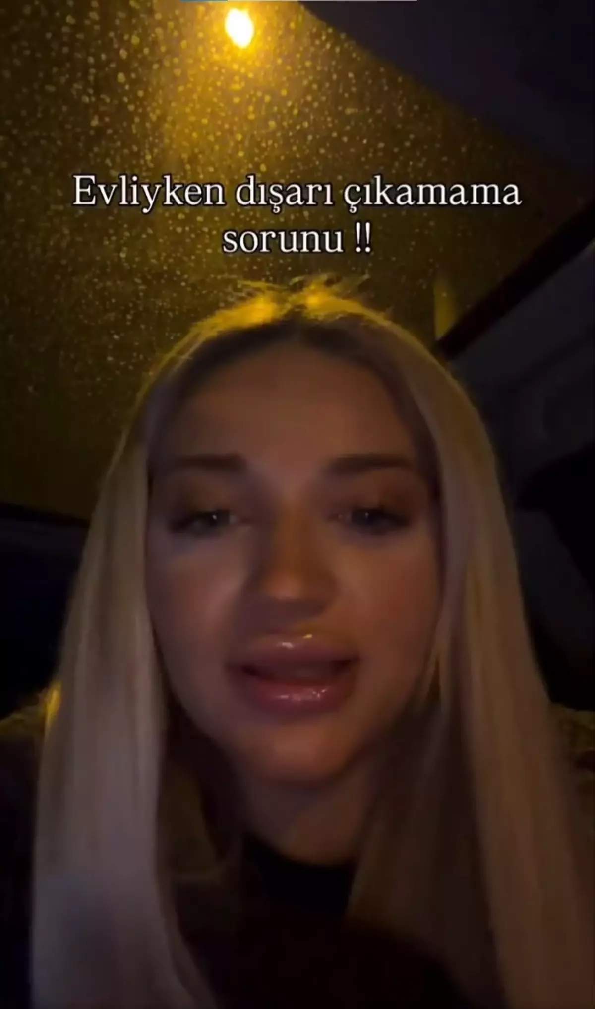 Yeni evlenen kadının şikayetçi olduğu bir konu var: Bize kötü geliyor