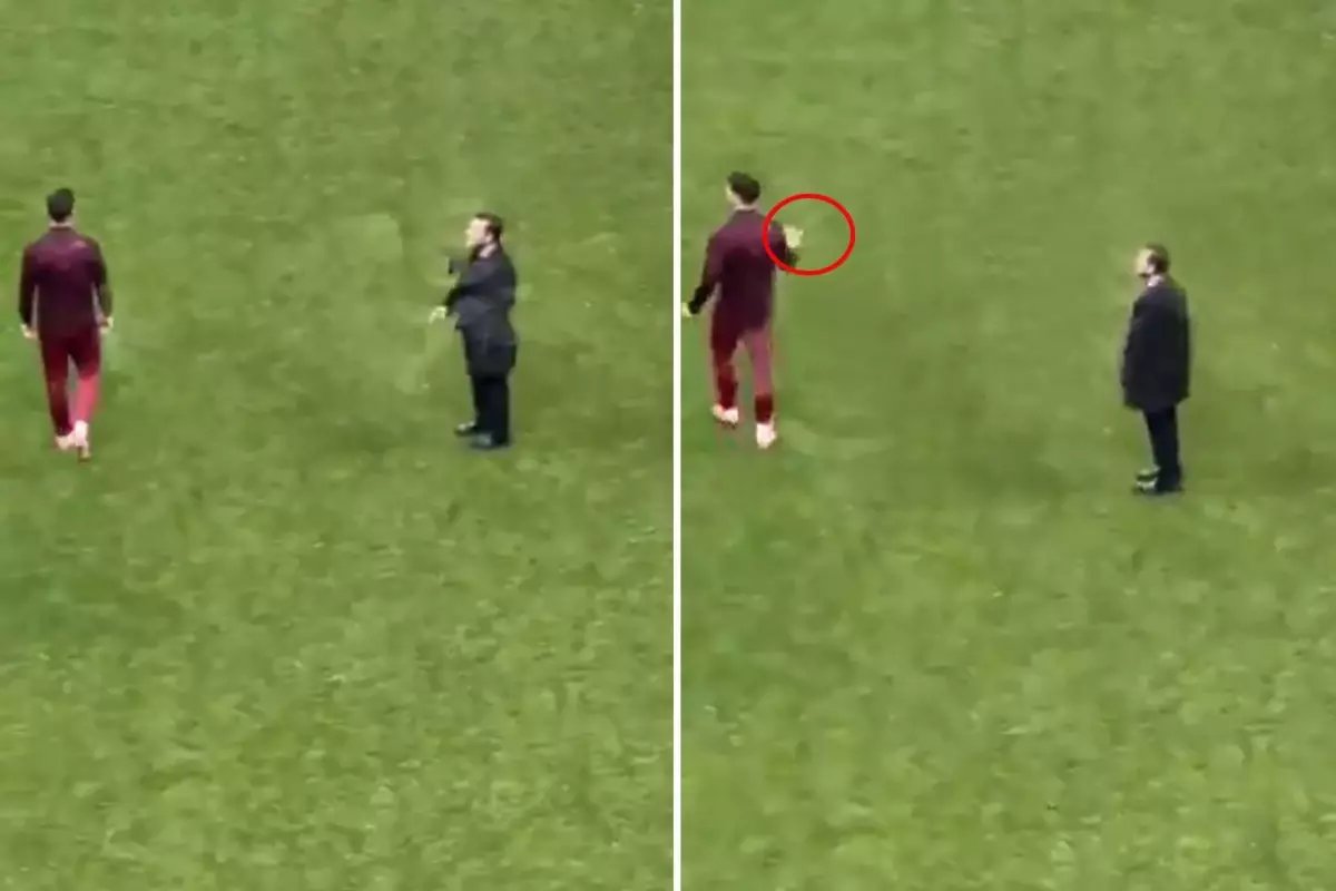 Günay Güvenç ve Okan Buruk arasında maç sonu dikkat çeken görüntü