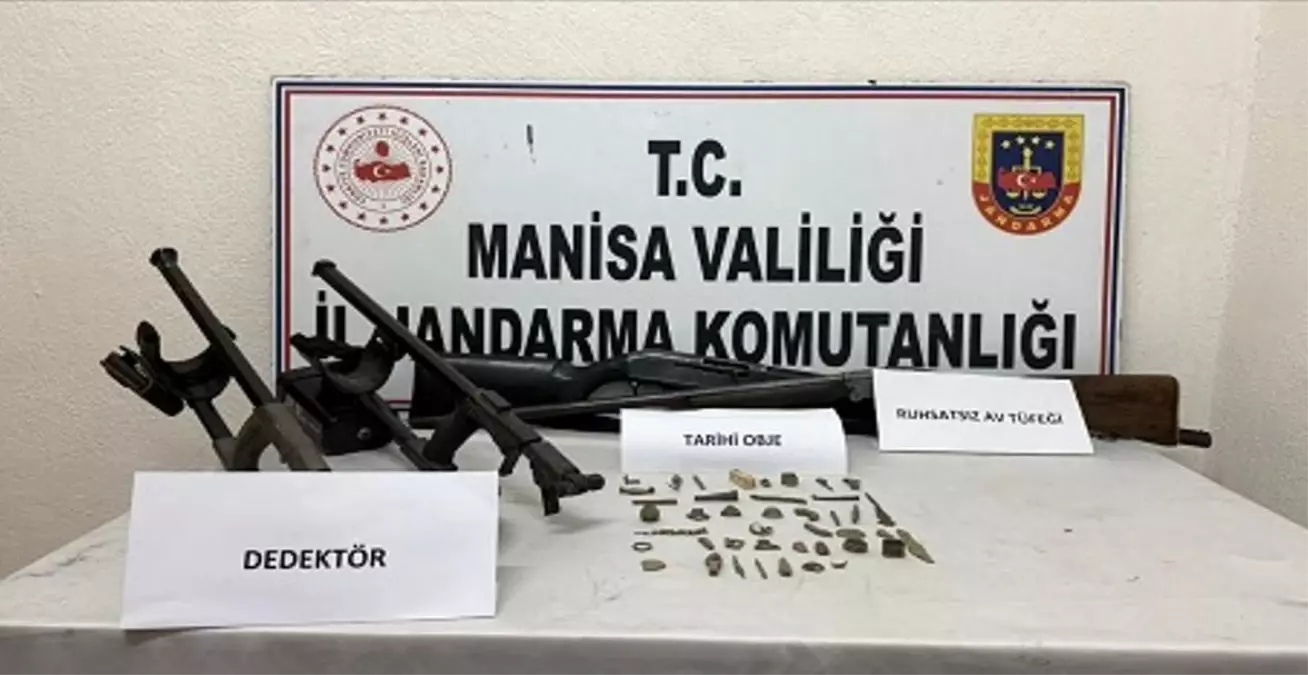 Manisa'da Tarihi Eser Kaçakçılığı Operasyonu