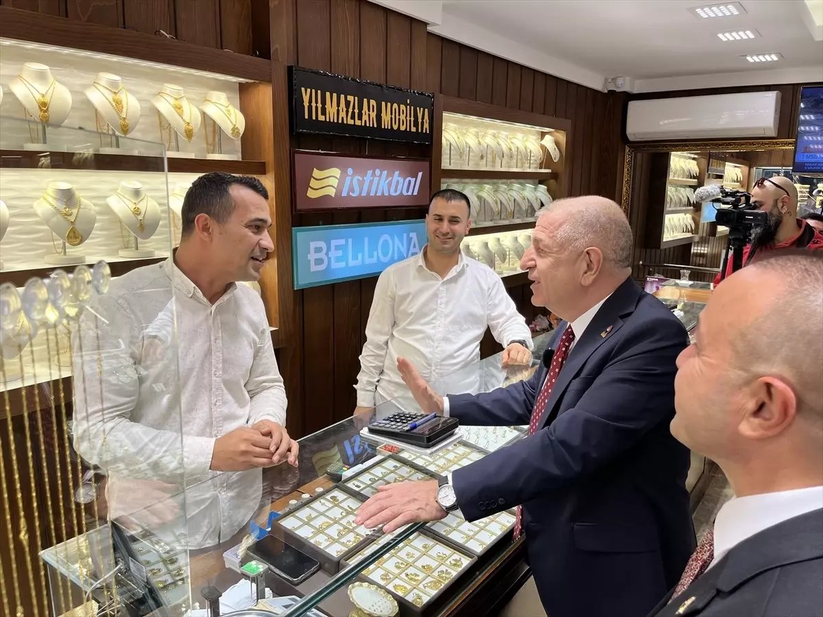 Ümit Özdağ Mersin'de Ziyaretlerde Bulundu