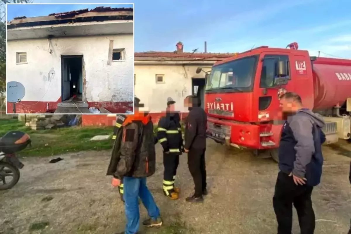 Boşandığı eşinin evini benzin döküp yaktı! Bir kişi hayatını kaybetti