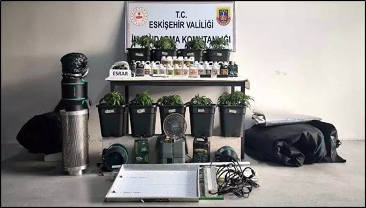 Eskişehir'de Uyuşturucu Operasyonu: 3 Zanlı Gözaltında