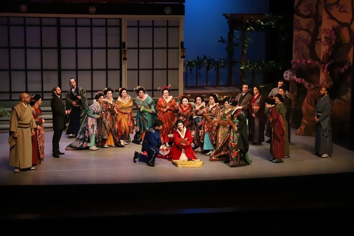 Samsun Devlet Opera ve Balesi'nden 'Madama Butterfly' Performansı