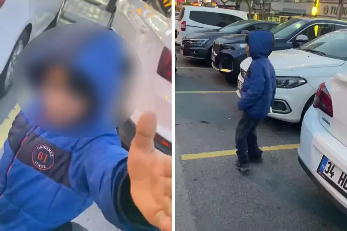 Avcılar'da bir çocuk, mendil almayı reddeden sürücüye saldırdı