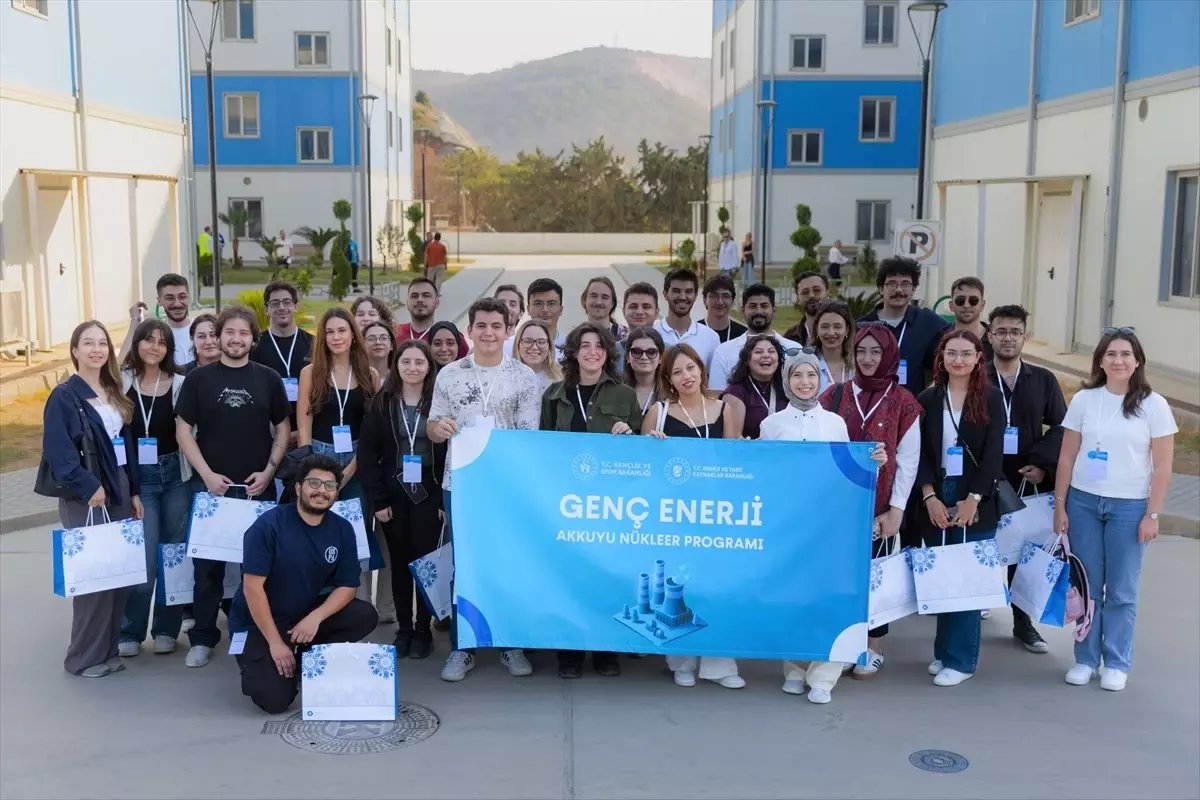 Hacettepe Üniversitesi Öğrencileri Akkuyu Nükleer Güç Santrali'ni Ziyaret Etti