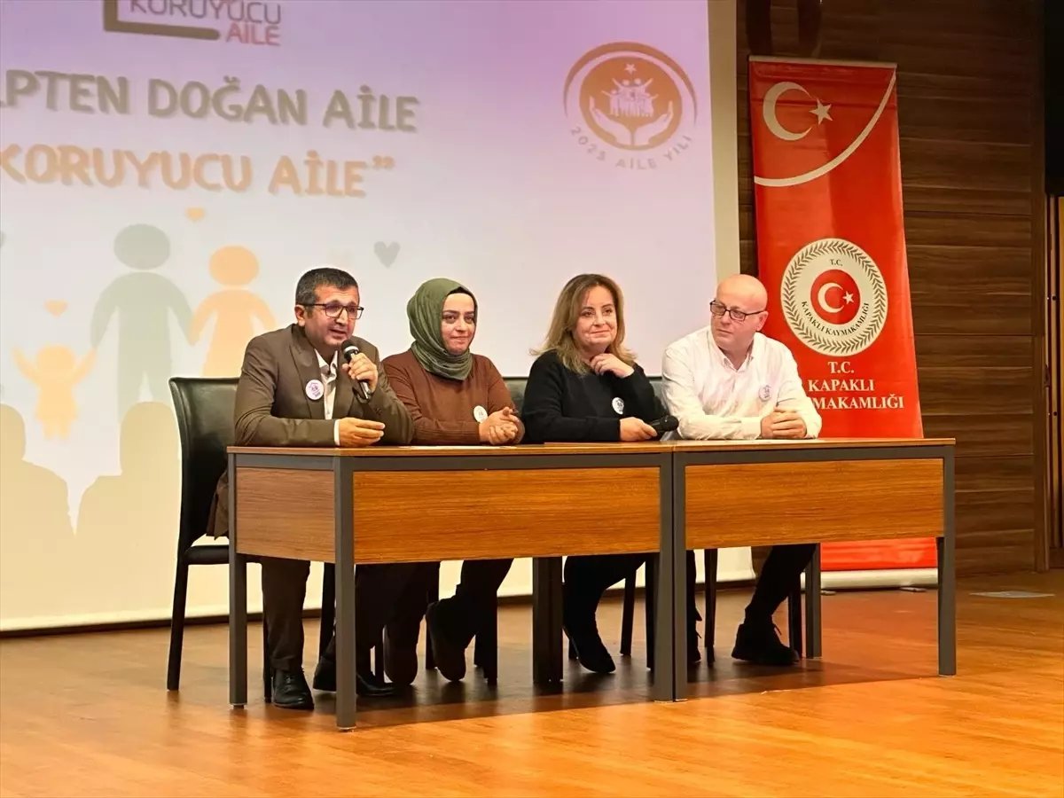 Tekirdağ'da Gönül Elçileri ve Koruyucu Aile Farkındalık Semineri düzenlendi