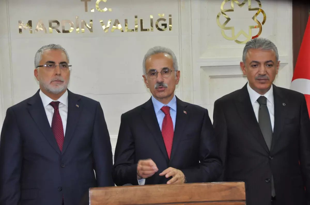 Bakanlar Işıkhan ve Uraloğlu, Mardin'de (3)