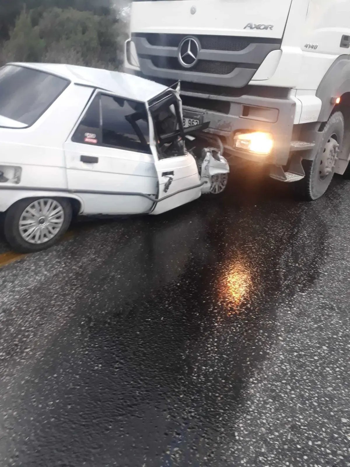 Akhisar'da Kaza: Bir Ölü, Bir Ağır Yaralı