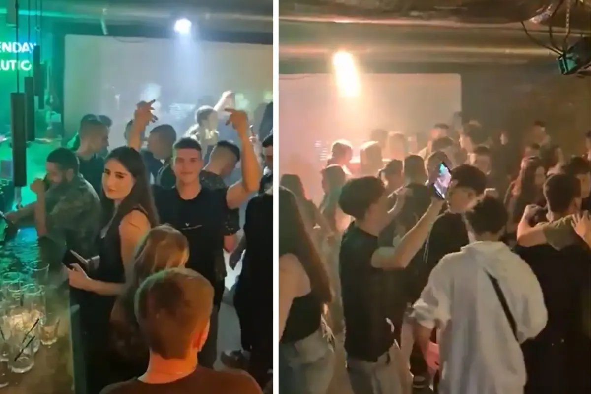 Rusya'nın vurduğu Harkiv'de tartışmalı görüntüler: Gençler Rusça şarkılarla eğlendi