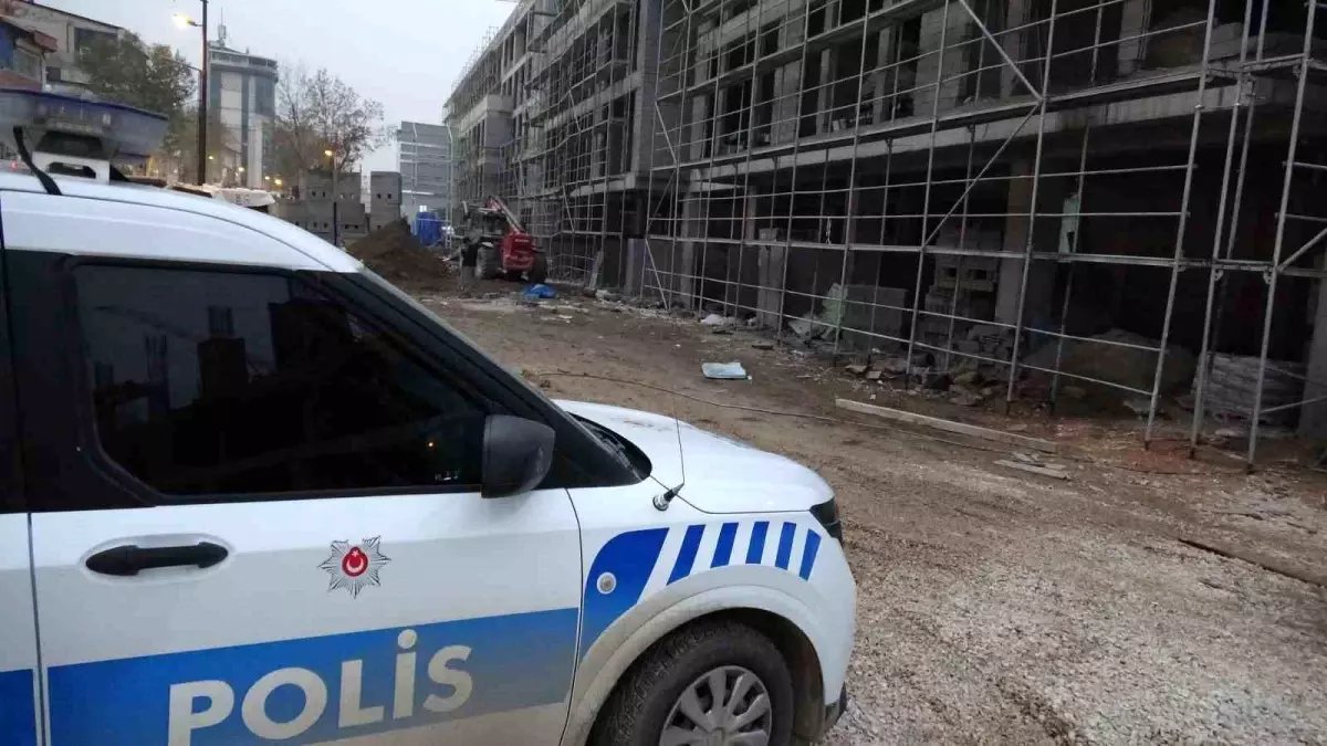 Malatya'da Şantiyede İş Kazası: Bir İşçi Yaralandı