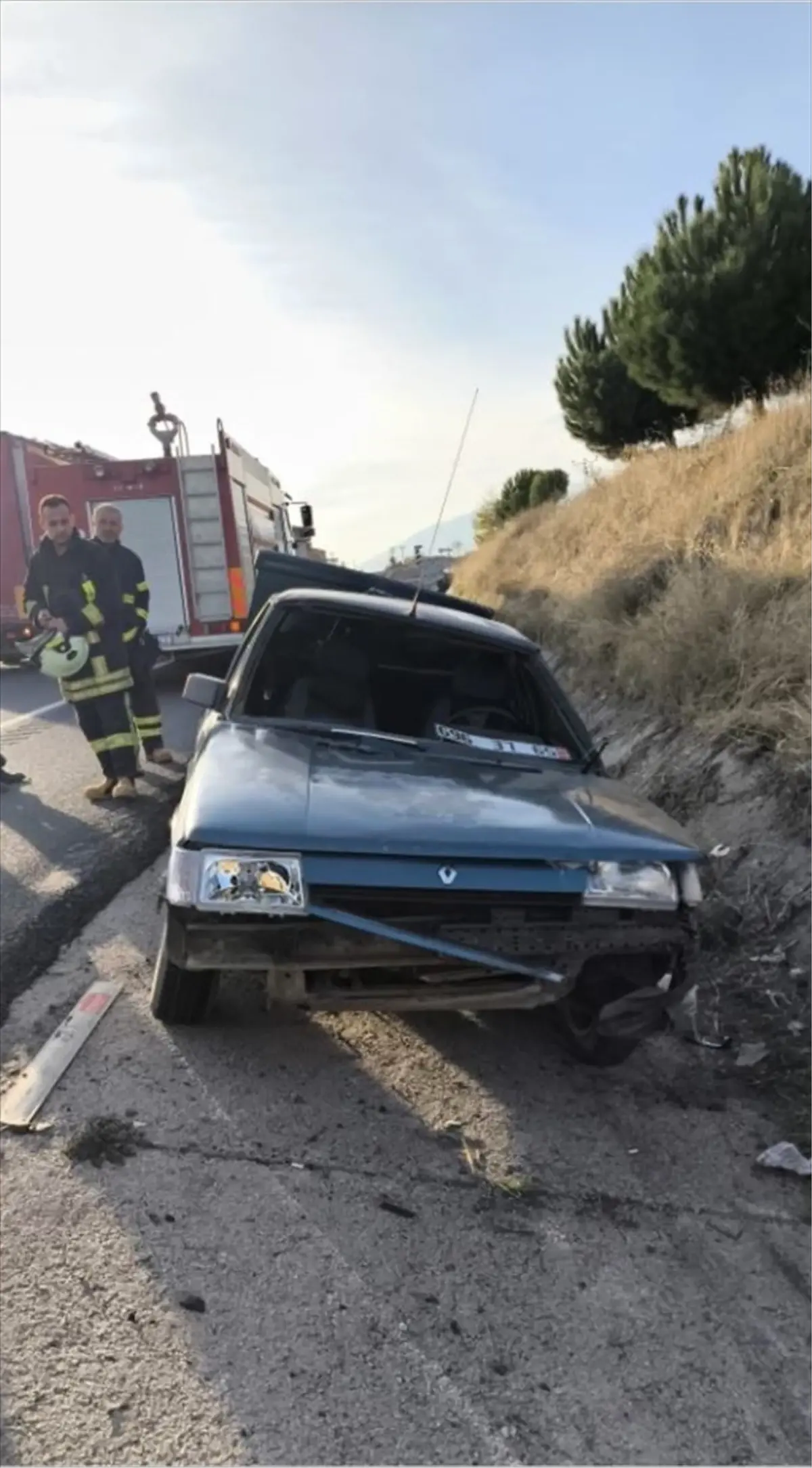 Tosya'da Trafik Kazası: Bir Kişi Yaralandı
