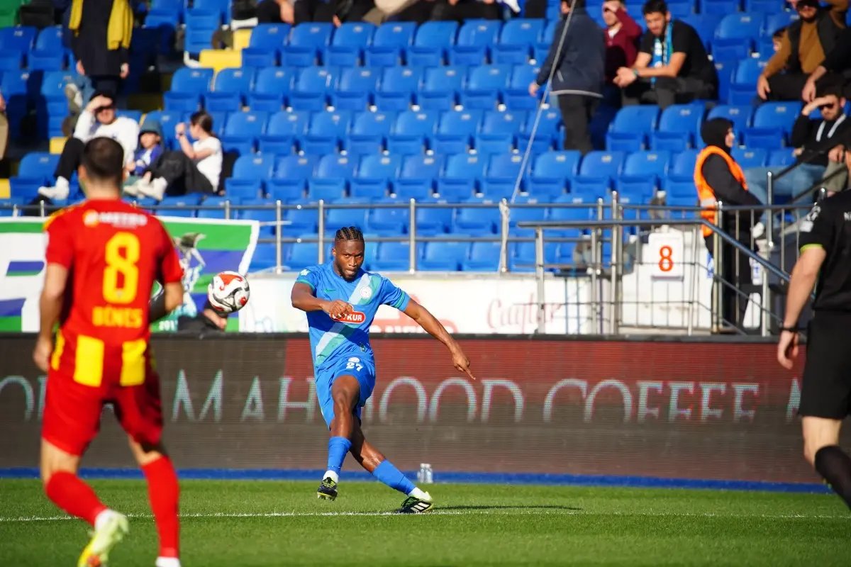 Çaykur Rizespor Evinde Kayserispor'a Yenildi