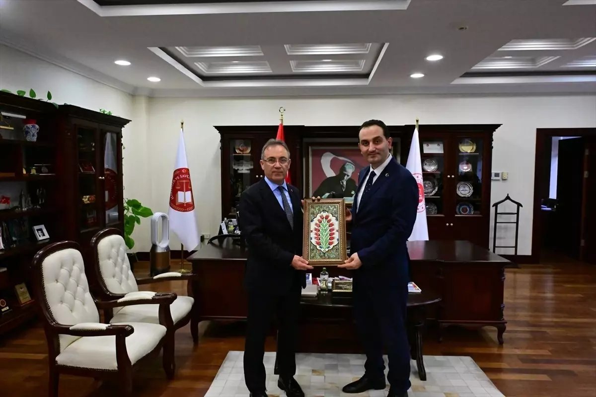 Danıştay Başsavcısı Cevdet Erkan, Antalya'da Adli Kurumları Ziyaret Etti