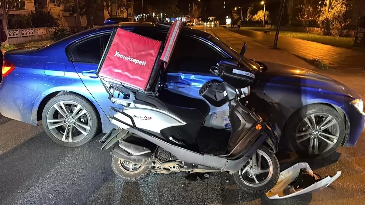 Edirne'de Motosiklet Kazası: Bir Kişi Yaralandı