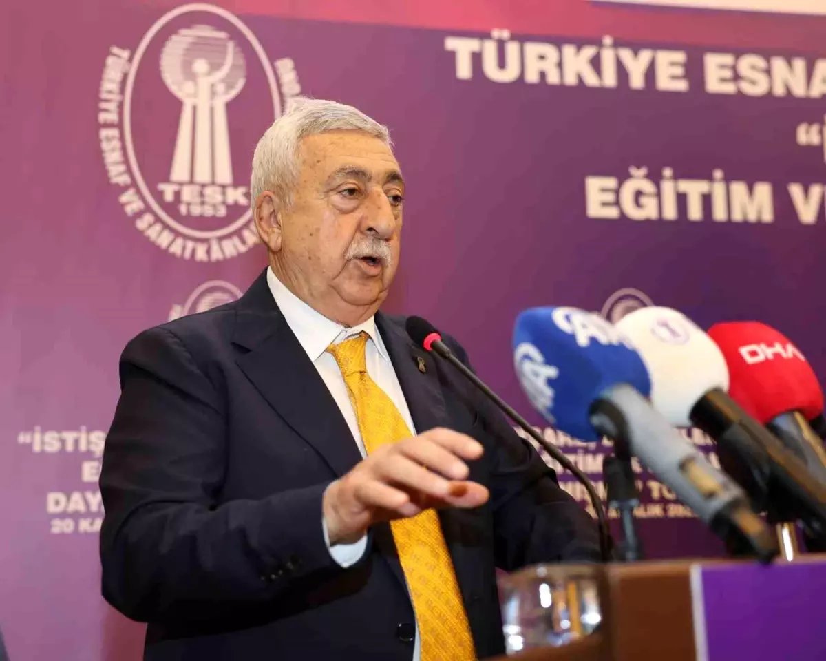 TESK Başkanı Palandöken'den Vergi Reformu Çağrısı