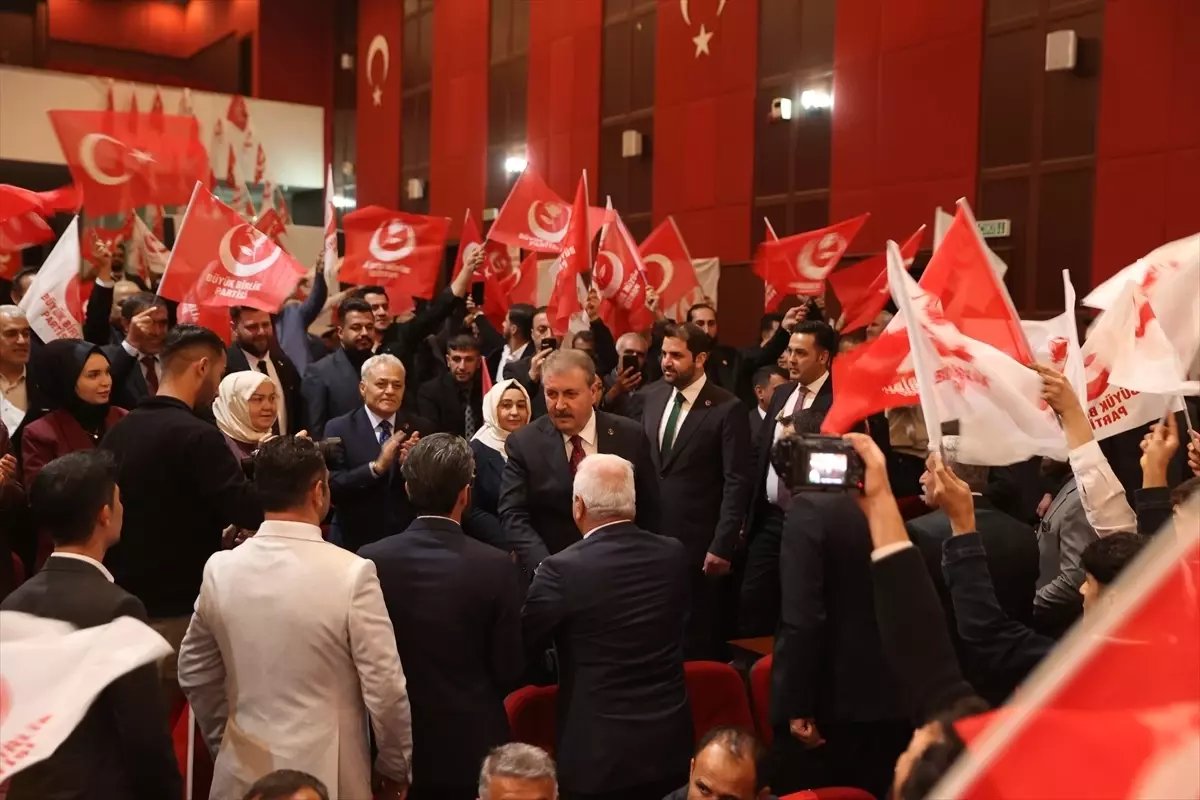 BBP Genel Başkanı Destici partisinin Mardin İl Kongresi'nde konuştu Açıklaması
