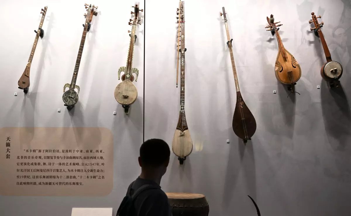 Guangzhou Denizcilik Müzesi'nde Antik Müzik Aletleri Sergisi Açıldı