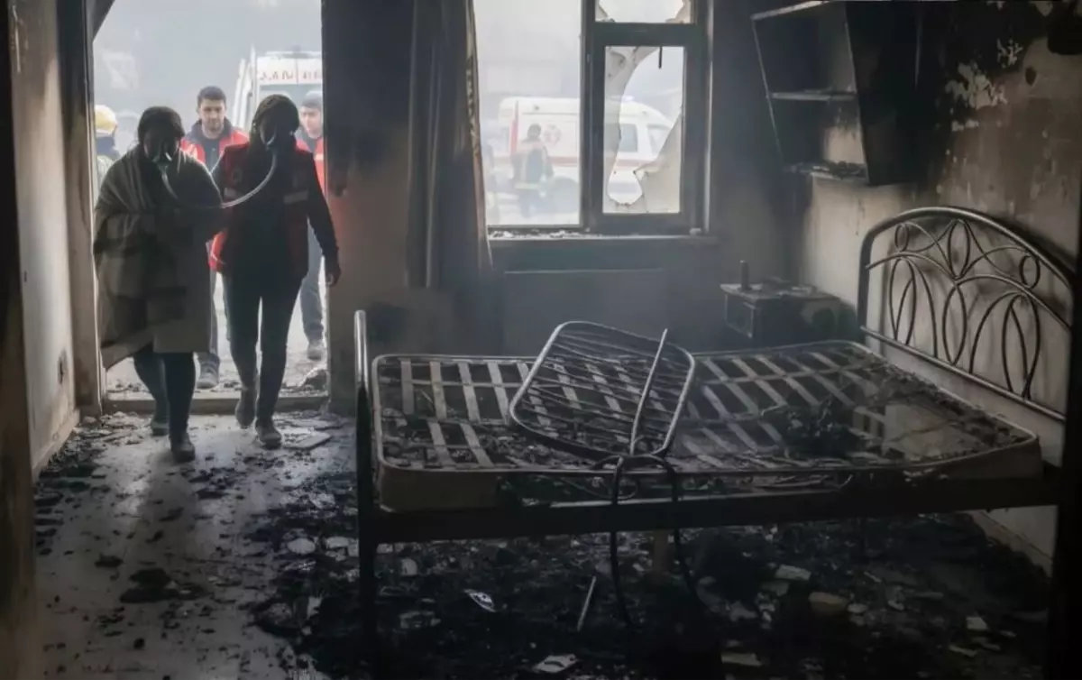 Ordu'da Elektrikli Battaniye Yangını: 4 Kişi Dumandan Etkilendi