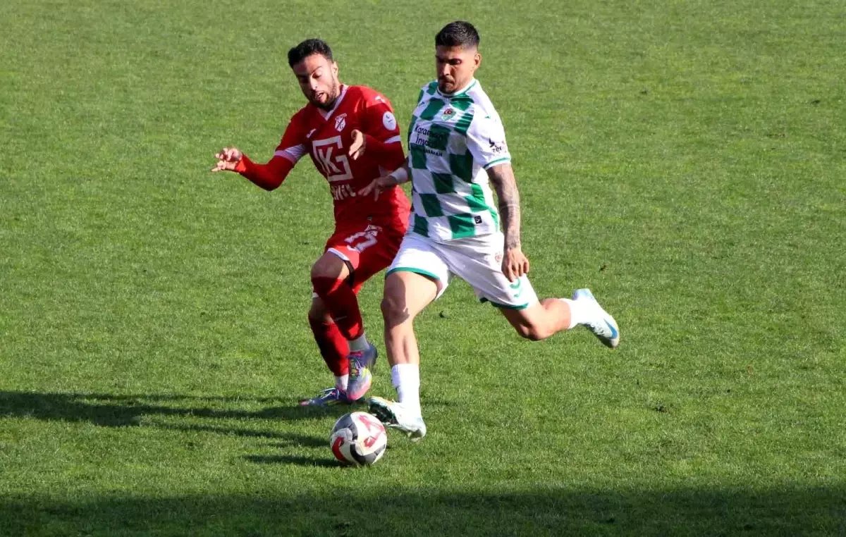 Amasyaspor, Sebat Gençlik Spor'a 2-1 mağlup oldu