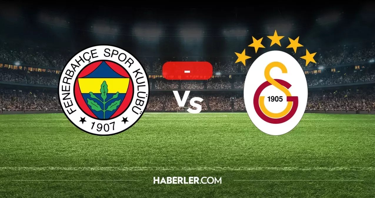 Fenerbahçe Galatasaray maçı kaç kaç? MAÇ SONUCU! Fenerbahçe Galatasaray golleri kim attı, canlı maç anlatımı!