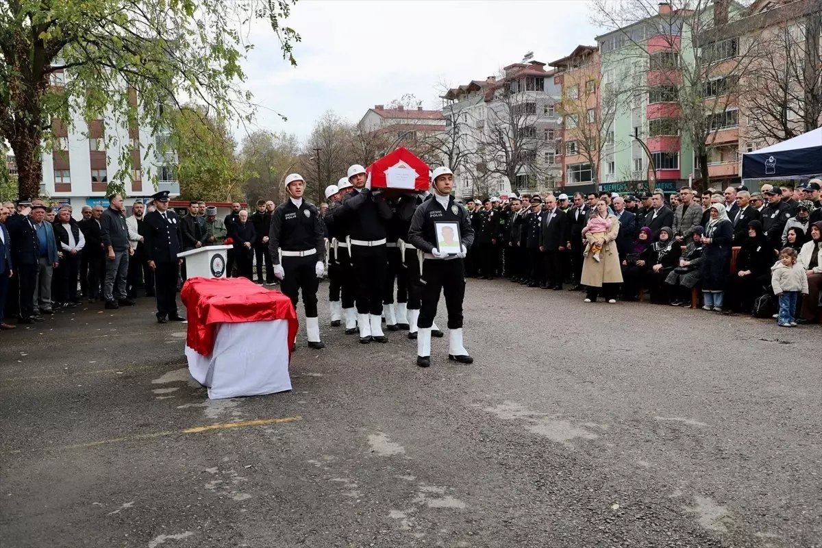 Ordu'da Trafik Polisi Tuncay Ebrinç İçin Tören Düzenlendi