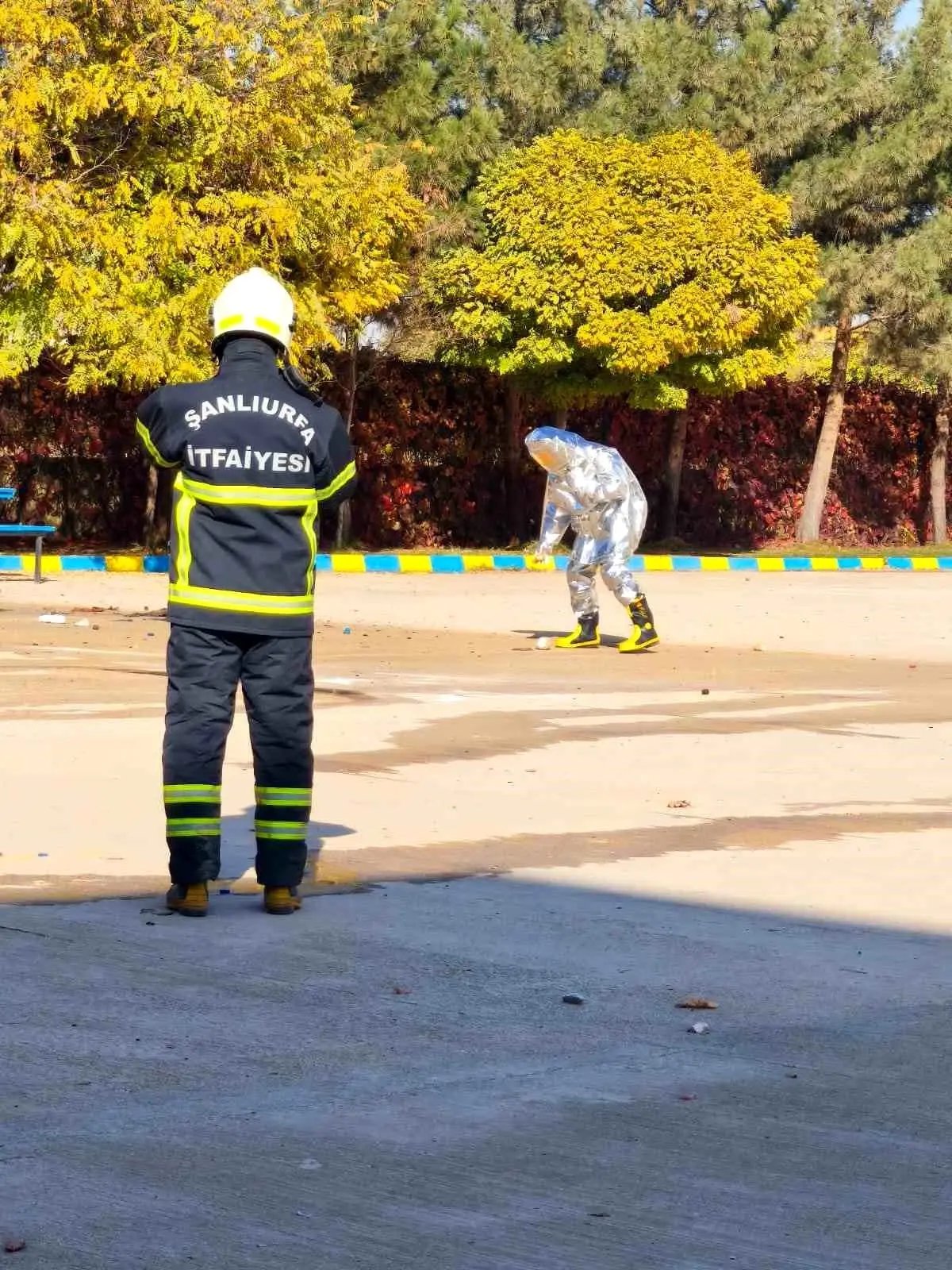 Ceylanpınar'daki Lisede Deney Tüplerinin Patlaması 2 Yaralı