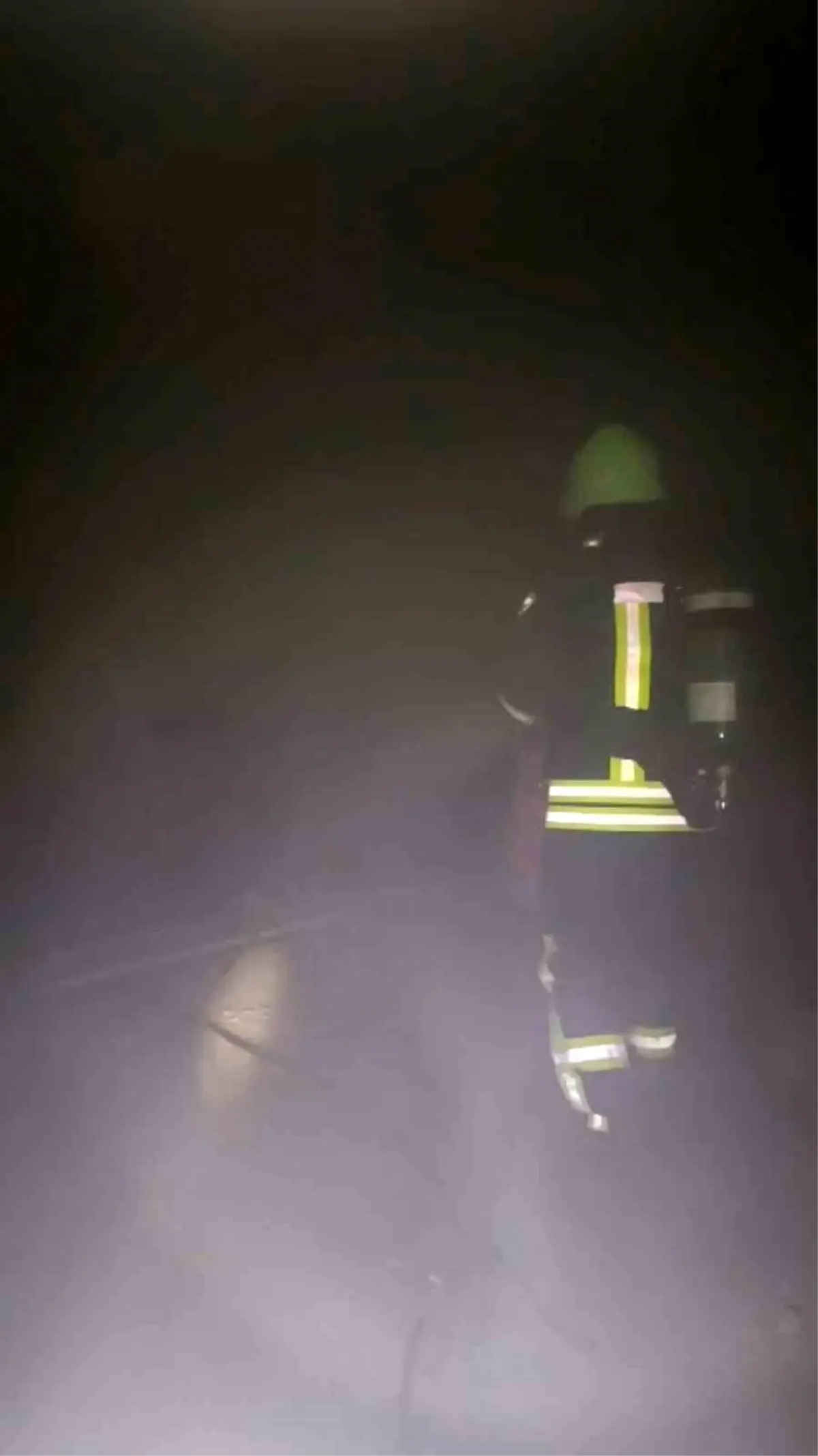 Siirt'te Apartmanda Yangın Çıktı