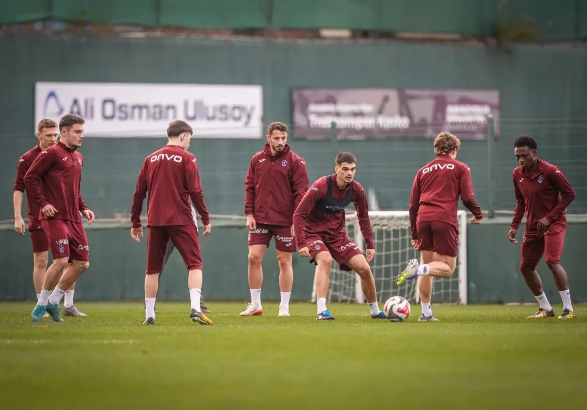 Trabzonspor, Ziraat Türkiye Kupası Hazırlıklarını Sürdürüyor