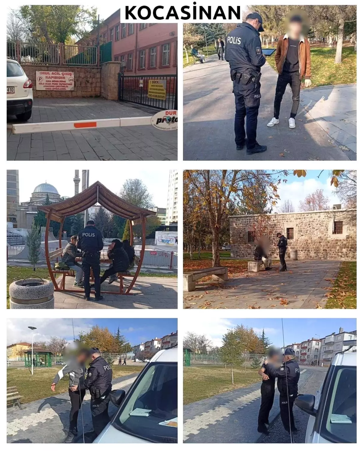 Kayseri polisinden okul önlerinde önlem: 321 şahıs sorgulandı